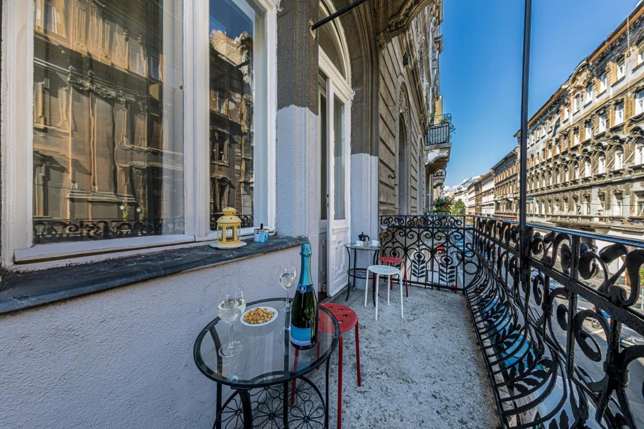 Luxury Art Deco Flat / Big Balcony Apartment Будапеща Екстериор снимка
